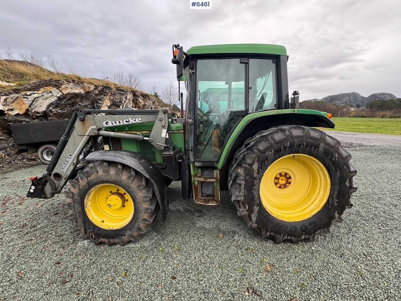 1995 John Deere 6400 w/ Quicke 960 loader. WATCH THE VIDEO! - Tractor: foto 2 1995 John Deere 6400 w/ Quicke 960 loader. WATCH THE VIDEO! - Tractor: foto 2