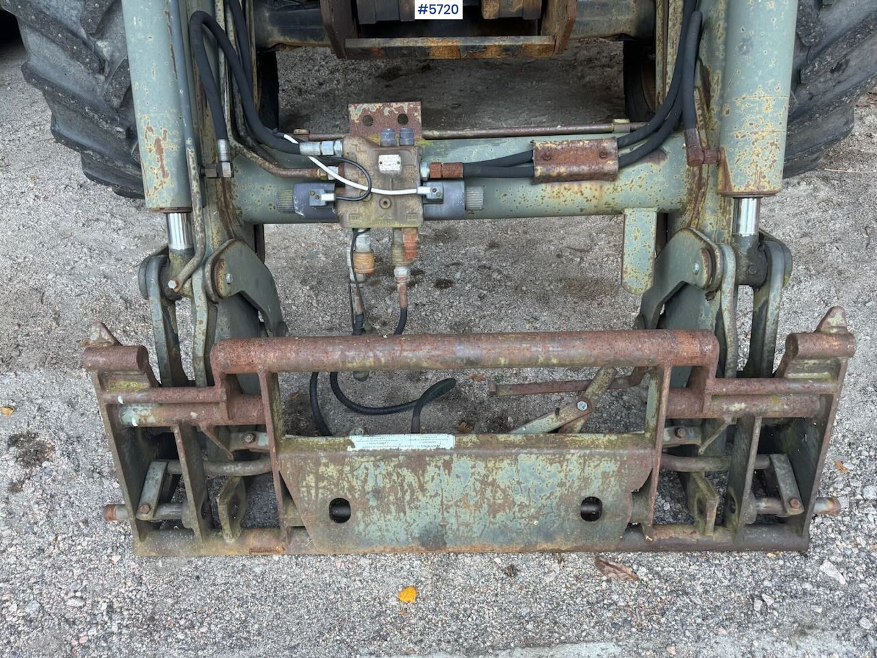Tractor 1996 Case 5140 4x4 w/ Quicke front loader: foto 16