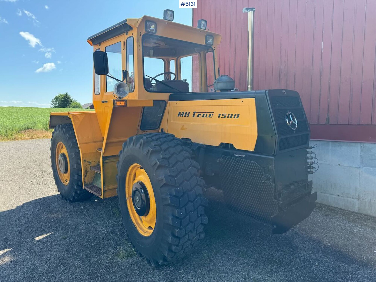 1996 Mercedes MB-trac 1500 - Tractor: foto 3 1996 Mercedes MB-trac 1500 - Tractor: foto 3