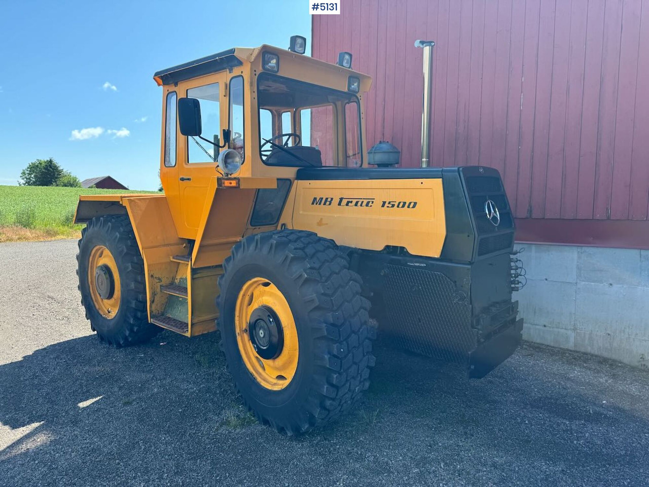 1996 Mercedes MB-trac 1500 - Tractor: foto 1 1996 Mercedes MB-trac 1500 - Tractor: foto 1