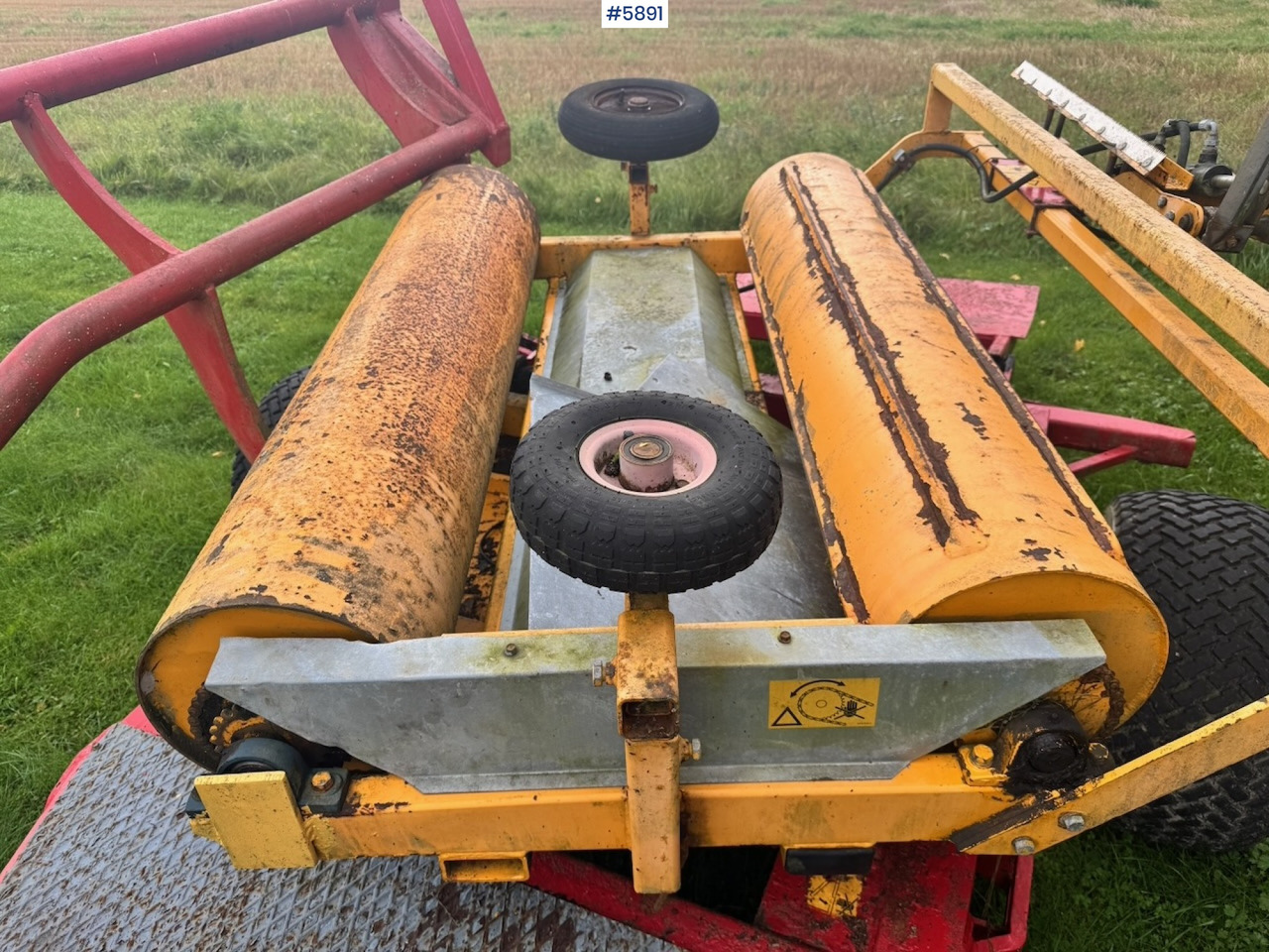 Maquinaria de henificación 1997 Tellefsdal AW4000 round bale wrapper: foto 8
