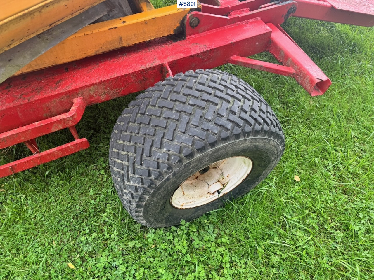 Maquinaria de henificación 1997 Tellefsdal AW4000 round bale wrapper: foto 15