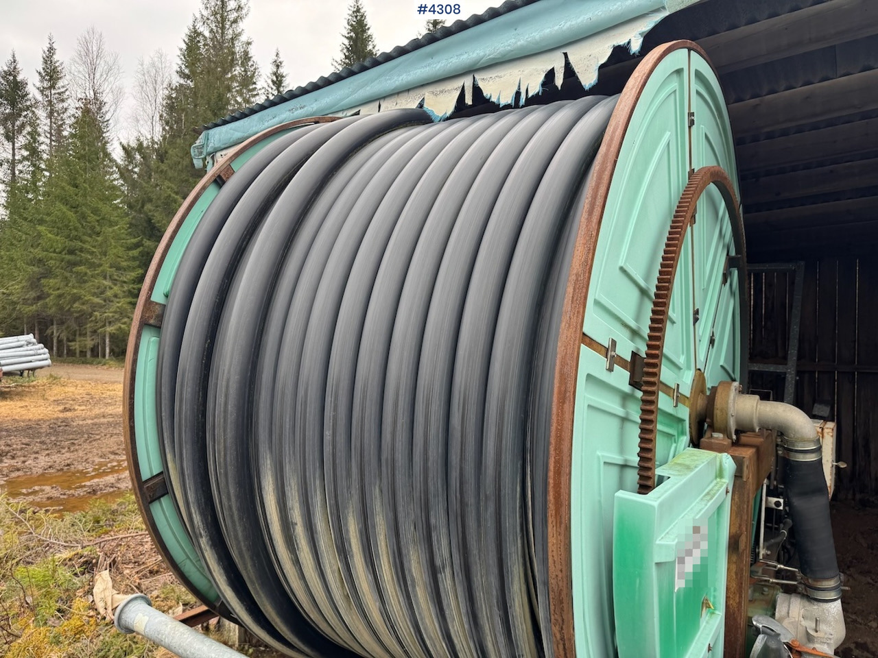 1998 Irtec vanningsvogn med rør og pumpe - Sistema de riego: foto 4 1998 Irtec vanningsvogn med rør og pumpe - Sistema de riego: foto 4