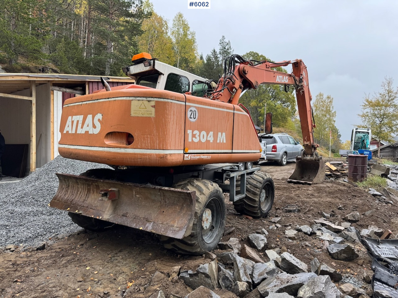 Excavadora 2002 Atlas 1304 w/ 1 backhoe bucket Low Hours!: foto 7 Excavadora 2002 Atlas 1304 w/ 1 backhoe bucket Low Hours!: foto 7
