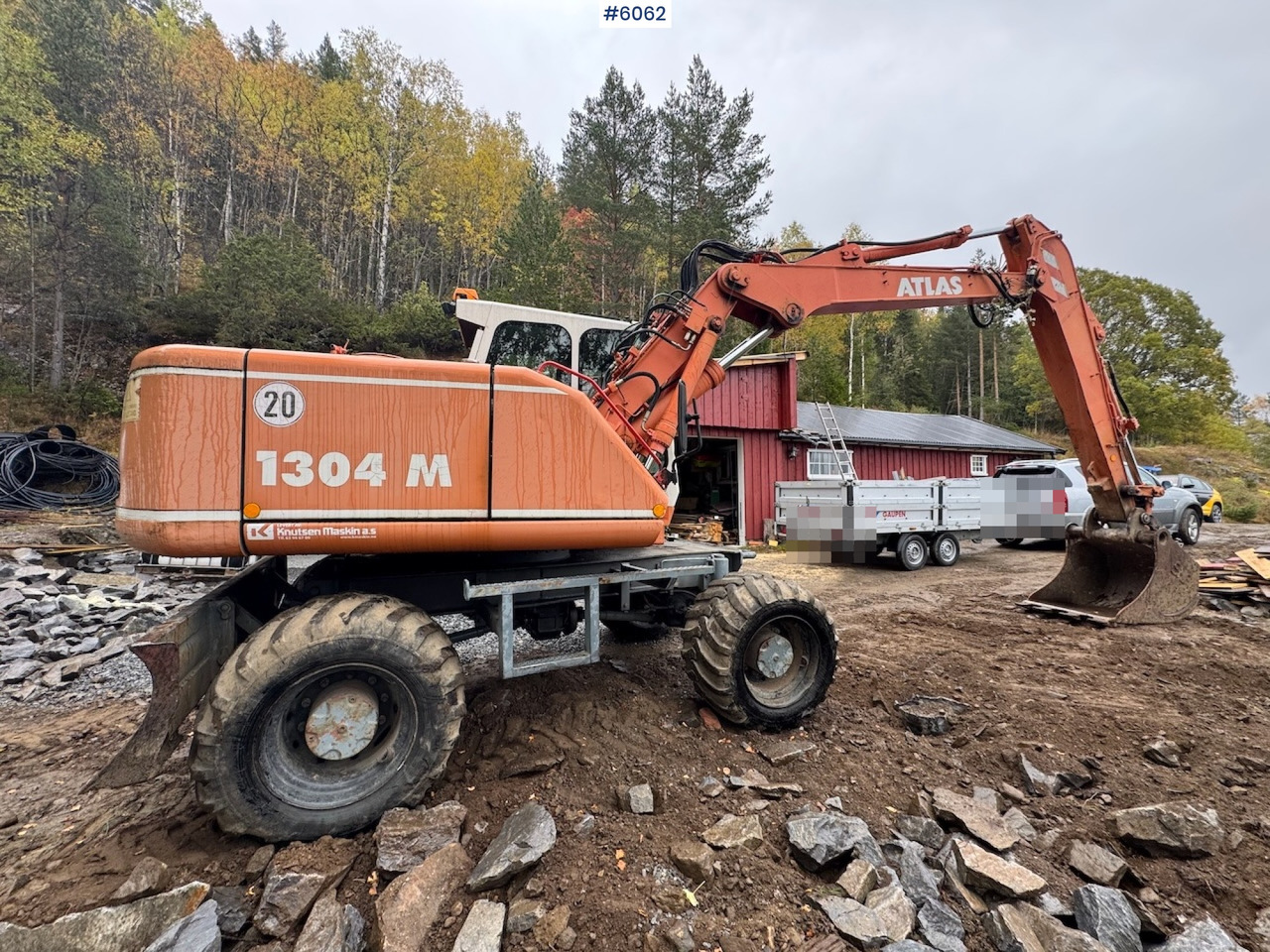 Excavadora 2002 Atlas 1304 w/ 1 backhoe bucket Low Hours!: foto 5 Excavadora 2002 Atlas 1304 w/ 1 backhoe bucket Low Hours!: foto 5