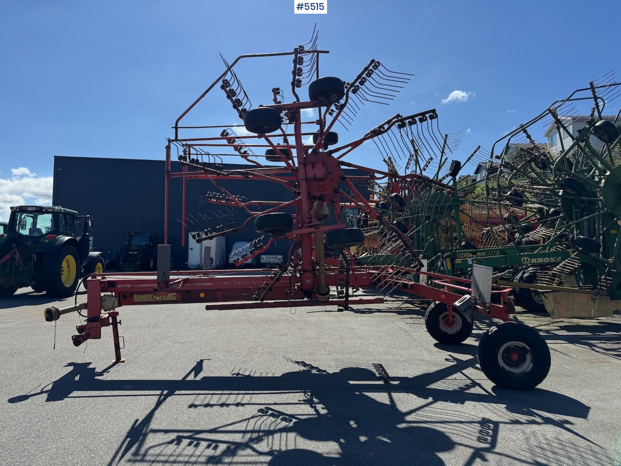 Maquinaria de henificación 2002 Kuhn GA 7301 Collecting rake: foto 6