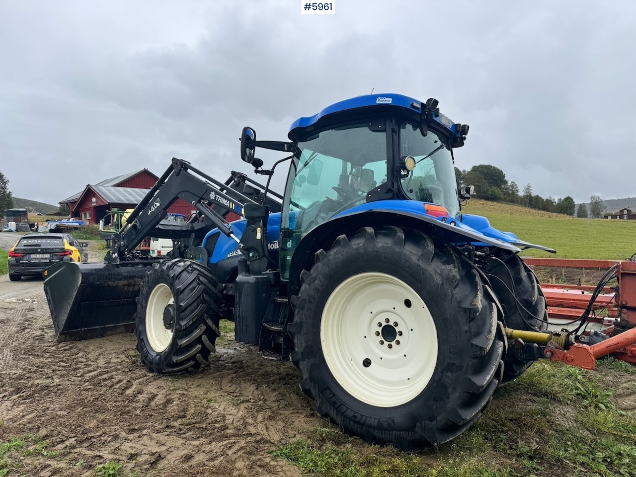 2004 New Holland TS115A with front loader - Tractor: foto 4 2004 New Holland TS115A with front loader - Tractor: foto 4