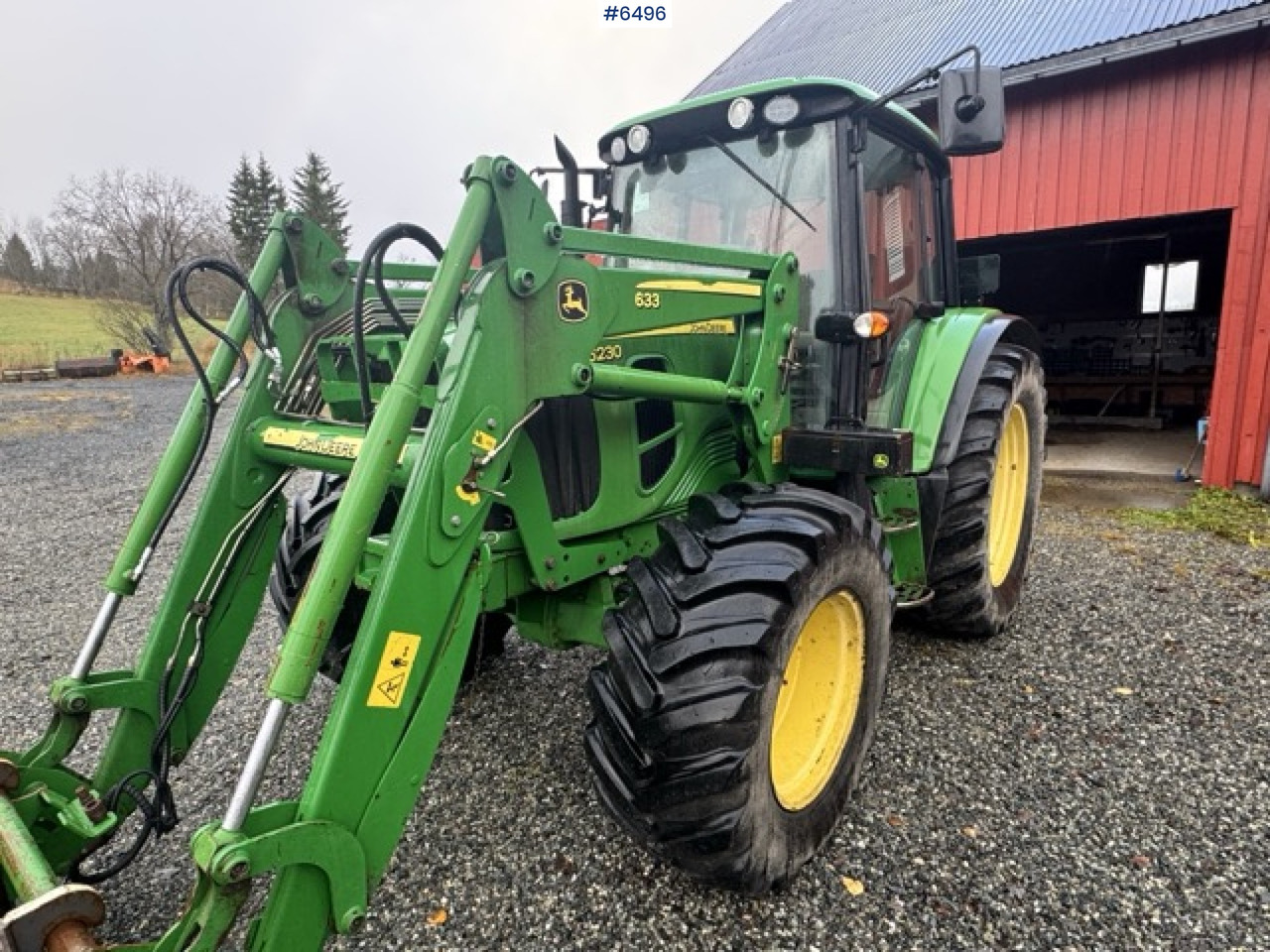 2008 John Deere 6230 Premium with front loader and 3rd function - Tractor: foto 3 2008 John Deere 6230 Premium with front loader and 3rd function - Tractor: foto 3