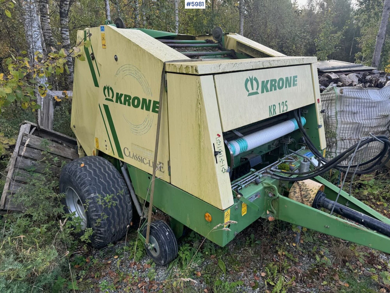 2009 Krone KR 125 - Maquinaria de henificación: foto 2 2009 Krone KR 125 - Maquinaria de henificación: foto 2