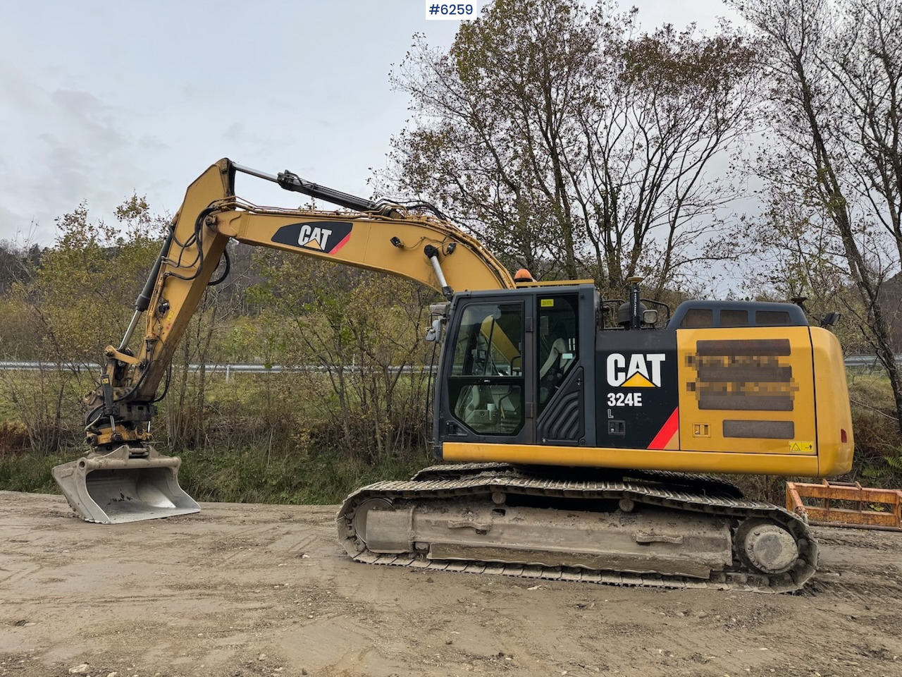 2012 Cat 324 E w/ rotor tilt, sanding bucket and digging bucket. - Excavadora de cadenas: foto 2 2012 Cat 324 E w/ rotor tilt, sanding bucket and digging bucket. - Excavadora de cadenas: foto 2