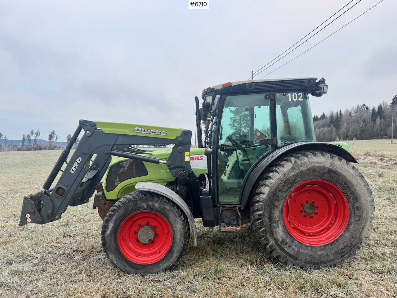 2012 Claas 220 Elios w/ Front loader. 3220 hours! - Tractor: foto 3 2012 Claas 220 Elios w/ Front loader. 3220 hours! - Tractor: foto 3