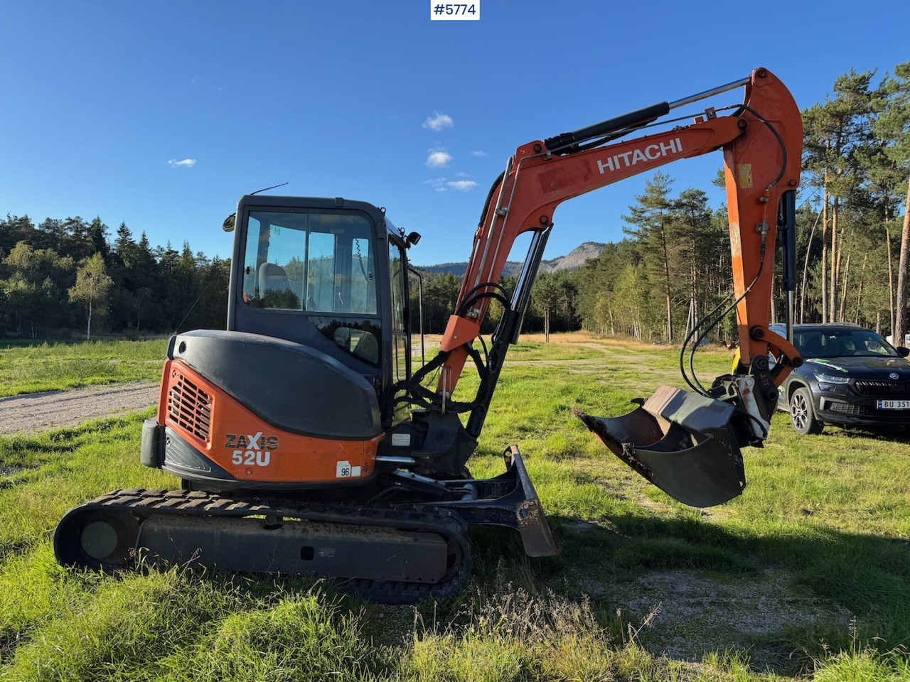 2012 Hitachi ZX 52 U-3 CLR - Excavadora: foto 5 2012 Hitachi ZX 52 U-3 CLR - Excavadora: foto 5
