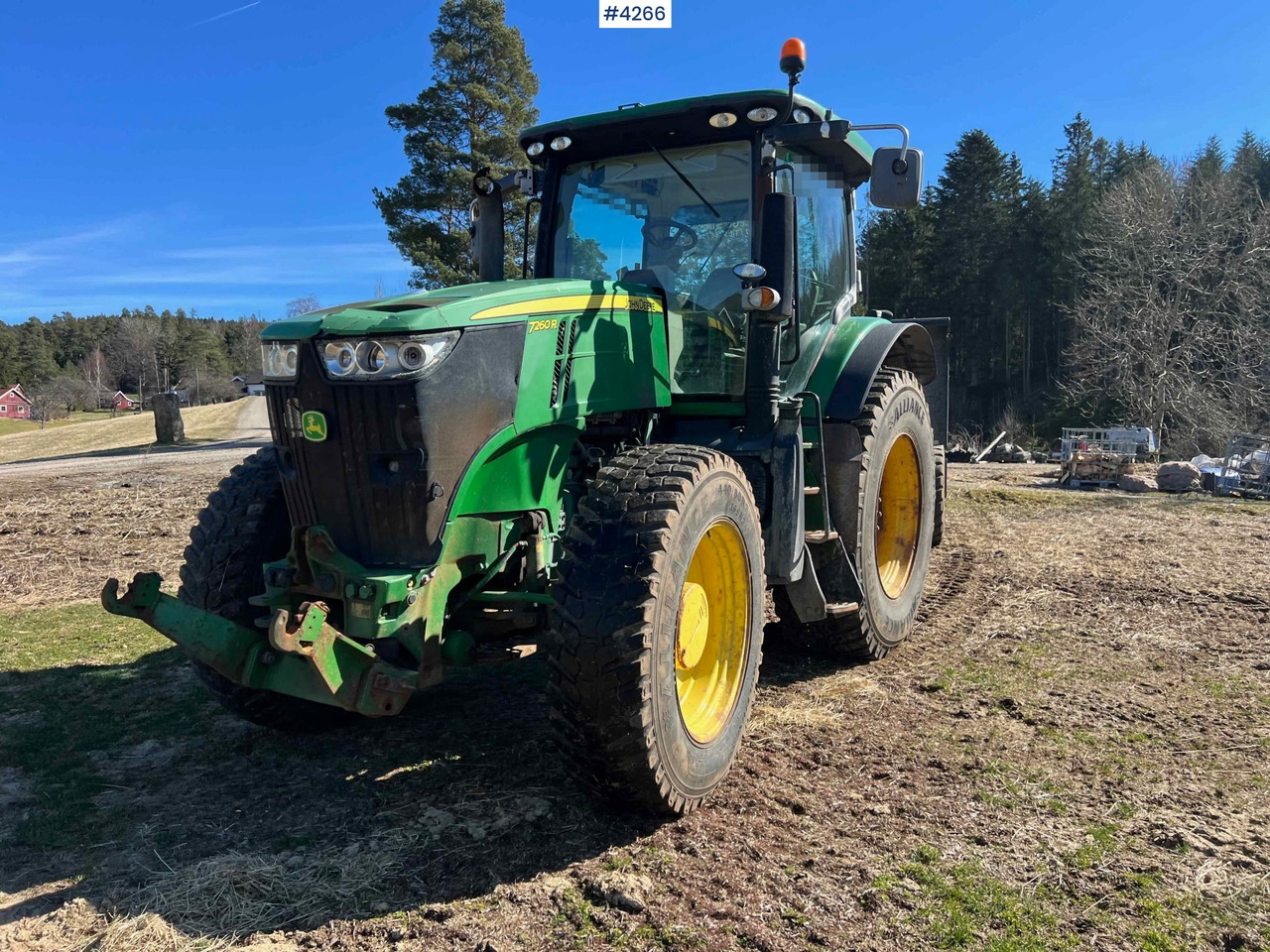2012 John Deere 7260R Tractor w/ PTO - Tractor: foto 2 2012 John Deere 7260R Tractor w/ PTO - Tractor: foto 2