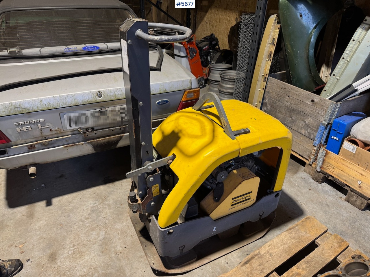2015 Atlas Copco LG 400 Vibro Plate. - Plancha reversible: foto 1 2015 Atlas Copco LG 400 Vibro Plate. - Plancha reversible: foto 1