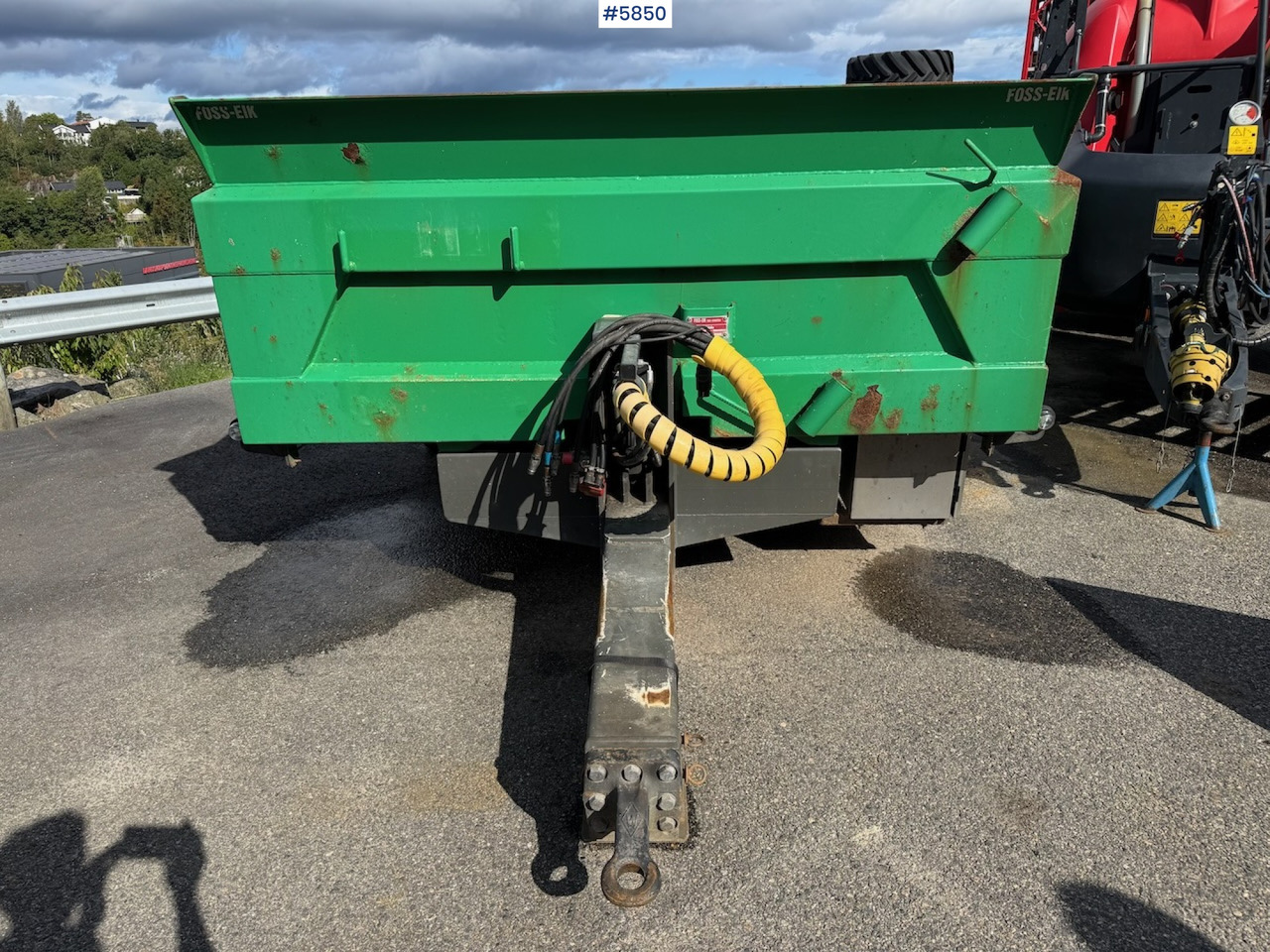 2015 Foss EIK 5.150 Dumper with 50 km/h. - Remolque volquete agrícola: foto 3 2015 Foss EIK 5.150 Dumper with 50 km/h. - Remolque volquete agrícola: foto 3