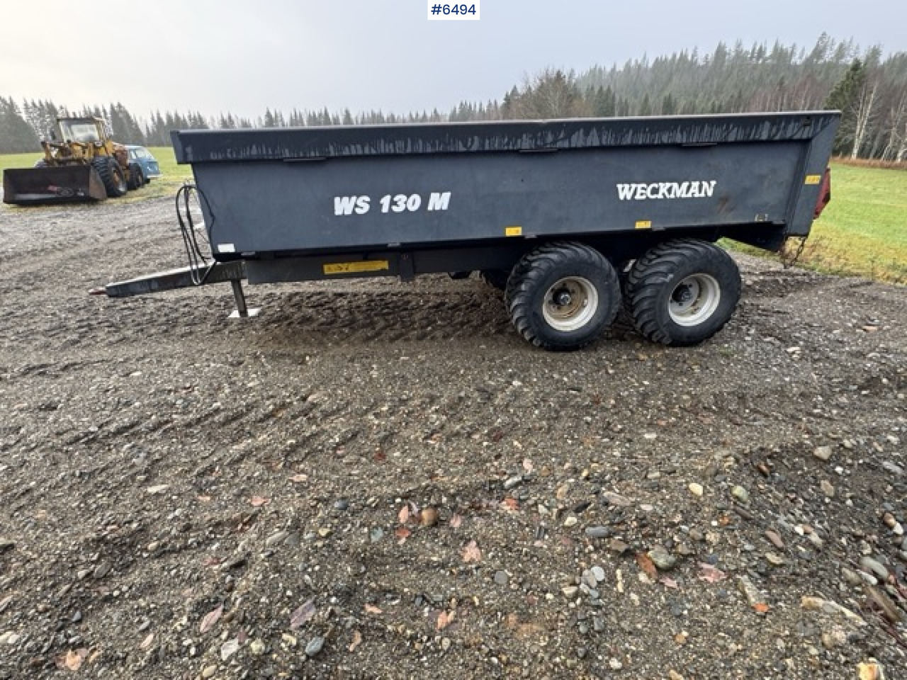 2016 Weckman WS130M dump trailer - Remolque volquete agrícola: foto 1 2016 Weckman WS130M dump trailer - Remolque volquete agrícola: foto 1