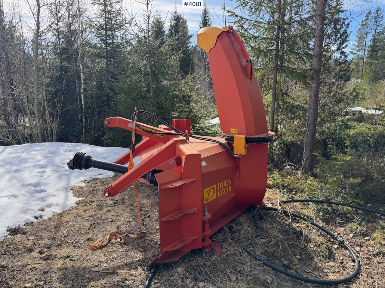 2017 Duun VF 230 - Soplador de nieve: foto 4 2017 Duun VF 230 - Soplador de nieve: foto 4