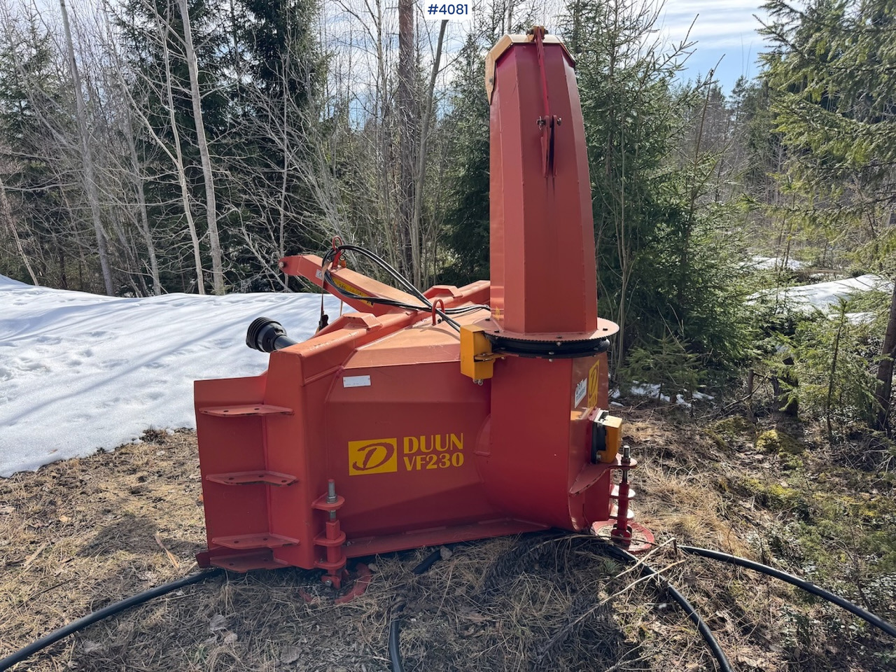 2017 Duun VF 230 - Soplador de nieve: foto 5 2017 Duun VF 230 - Soplador de nieve: foto 5