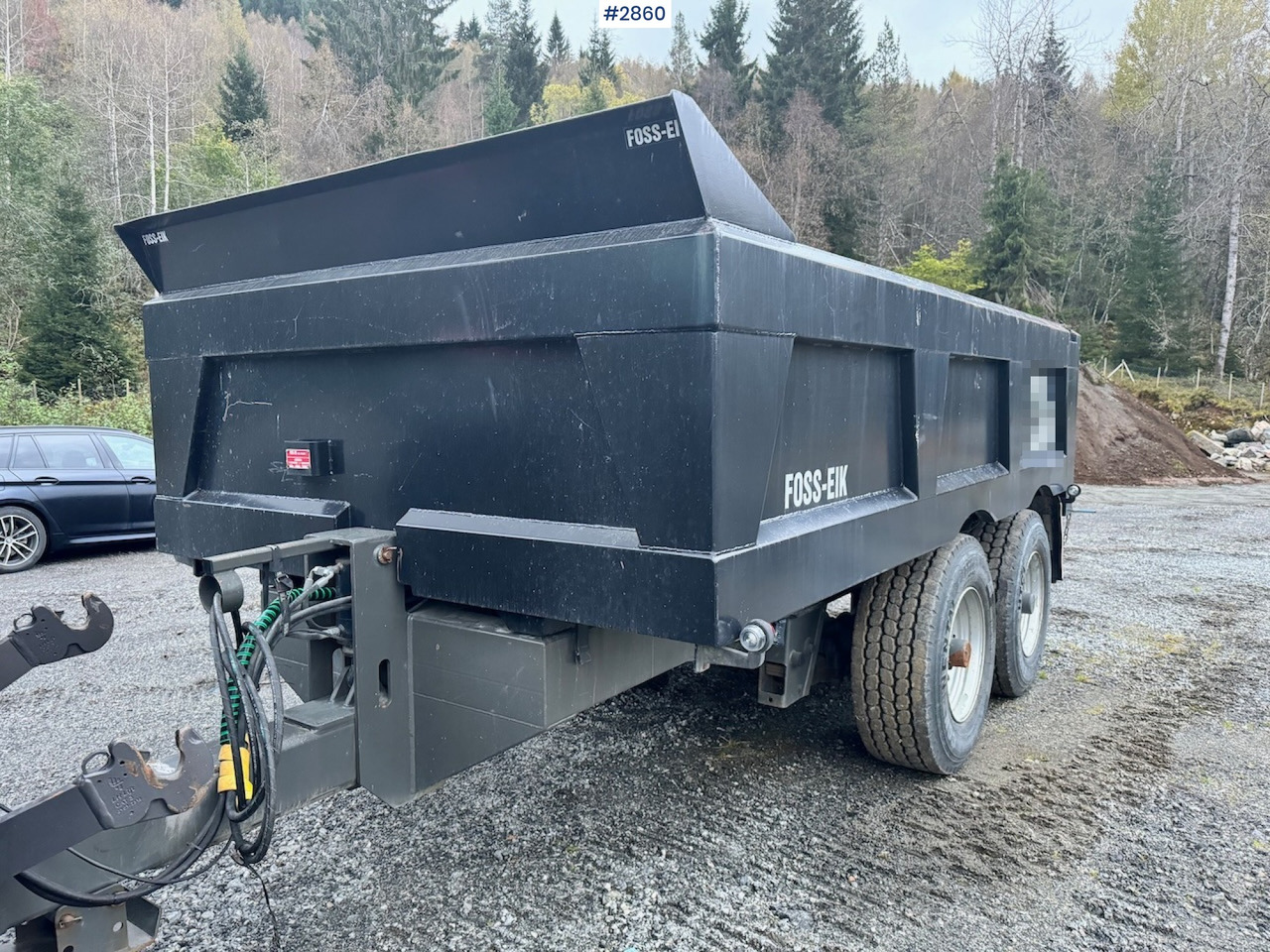 2017 Foss-Eik 5,160 Tractor trailer w/ new tires. - Remolque volquete agrícola: foto 2 2017 Foss-Eik 5,160 Tractor trailer w/ new tires. - Remolque volquete agrícola: foto 2