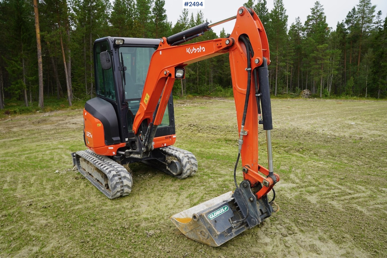 2018 Kubota U27-4 w/shear - Miniexcavadora: foto 5 2018 Kubota U27-4 w/shear - Miniexcavadora: foto 5