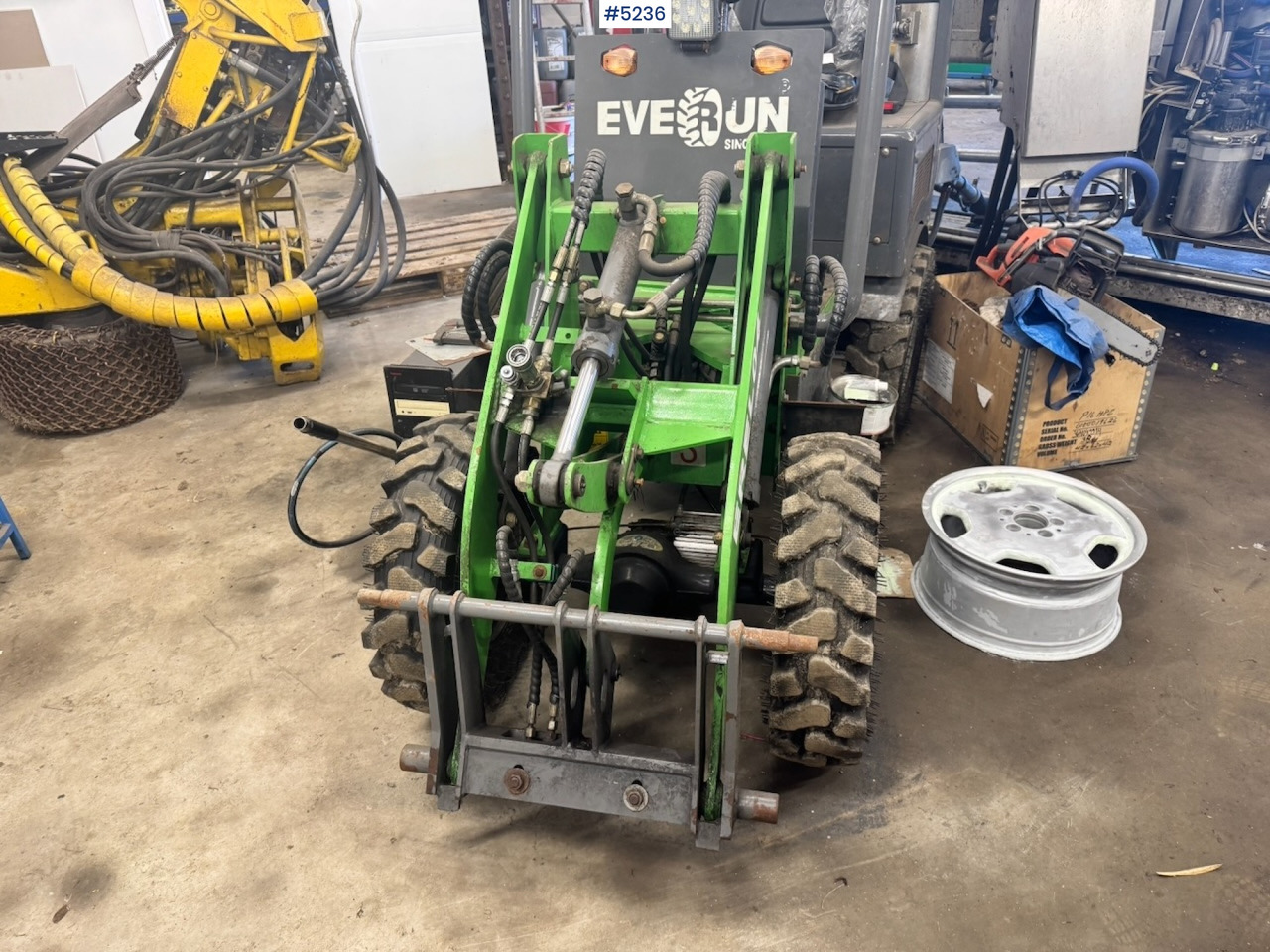 2019 Everun Erel 04 Skid Steer Loader w/ Bucket - Cargadora articulada: foto 5 2019 Everun Erel 04 Skid Steer Loader w/ Bucket - Cargadora articulada: foto 5