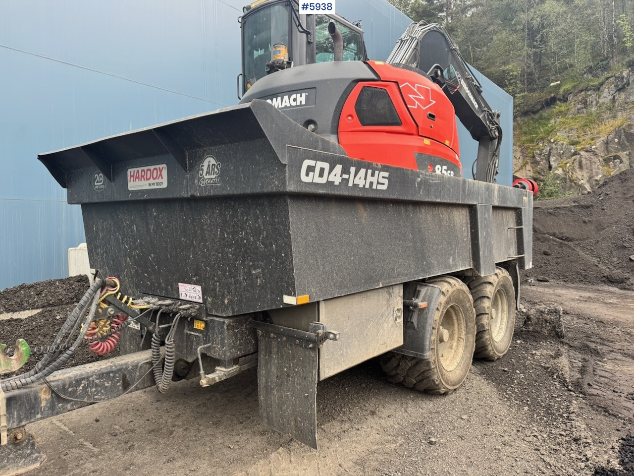 2019 Gigant 4-14 Dump Trailer. - Remolque volquete agrícola: foto 1 2019 Gigant 4-14 Dump Trailer. - Remolque volquete agrícola: foto 1