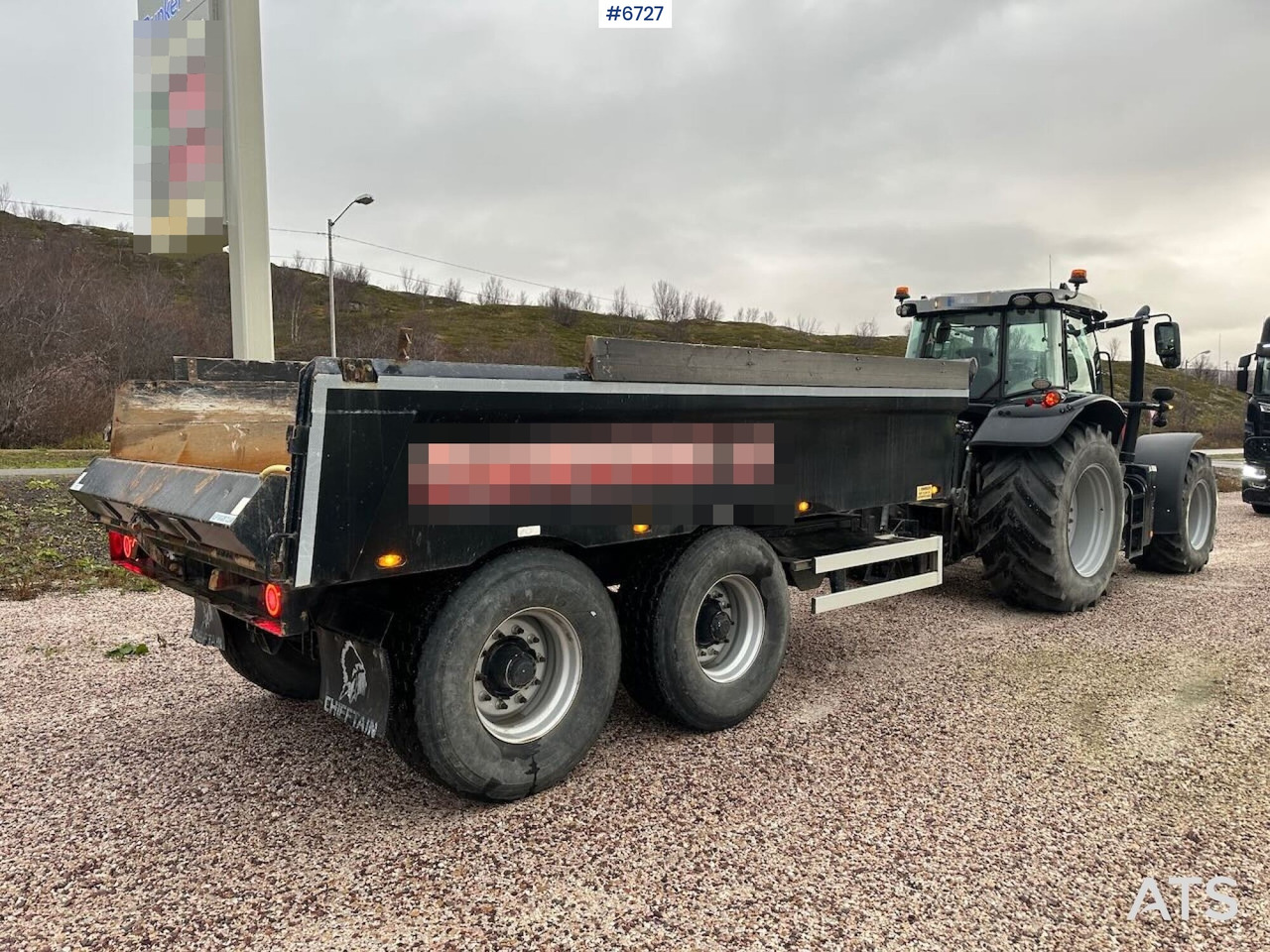 2020 Massey-Ferguson 7719 S 4x4 brøyterigget traktor m/ 2 sett dekk, snøfres og henger. SE VIDEO. - Tractor: foto 5 2020 Massey-Ferguson 7719 S 4x4 brøyterigget traktor m/ 2 sett dekk, snøfres og henger. SE VIDEO. - Tractor: foto 5