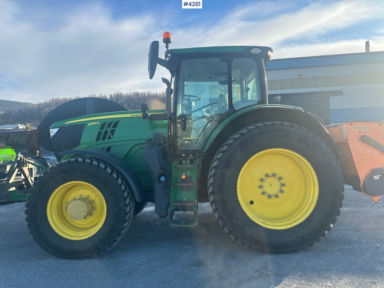 2021 John Deere 6195R 4x4 Tractor with summer and winter tires - Tractor: foto 4 2021 John Deere 6195R 4x4 Tractor with summer and winter tires - Tractor: foto 4
