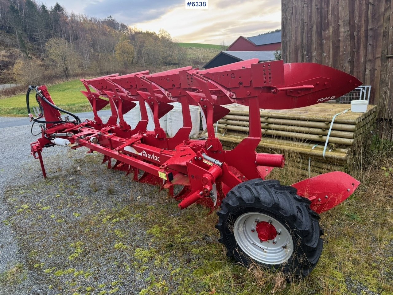 2021 Ovlac 4-furrow reversible plough - Equipo para trabajo del suelo: foto 3 2021 Ovlac 4-furrow reversible plough - Equipo para trabajo del suelo: foto 3