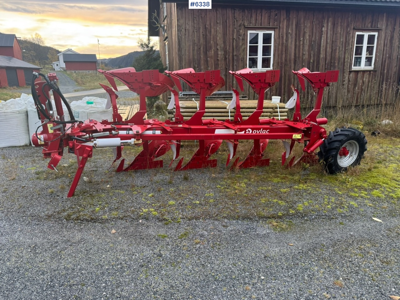 2021 Ovlac 4-furrow reversible plough - Equipo para trabajo del suelo: foto 2 2021 Ovlac 4-furrow reversible plough - Equipo para trabajo del suelo: foto 2