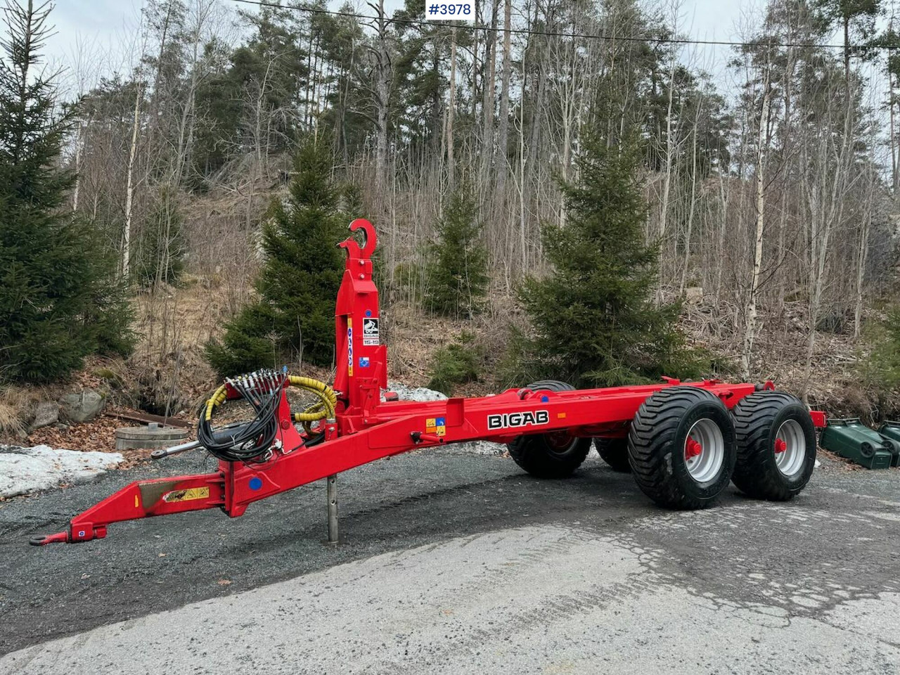 2022 Bigab 15-19 hook trailer - Remolque góndola rebajadas: foto 1 2022 Bigab 15-19 hook trailer - Remolque góndola rebajadas: foto 1