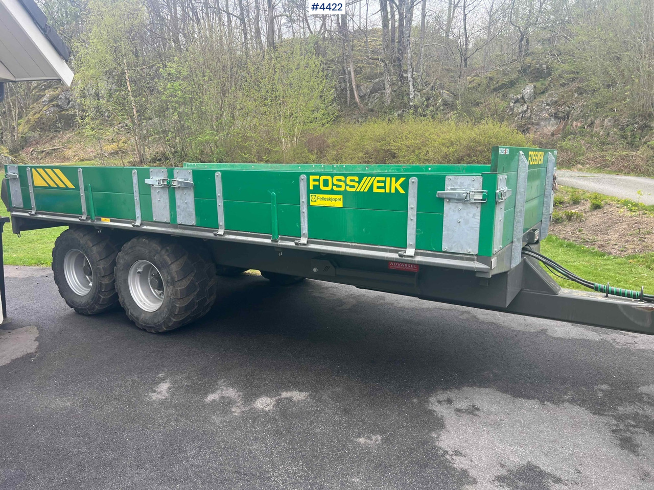 2024 Foss-Eik 2 axle Dumper trailer for tractor - Remolque volquete agrícola: foto 3 2024 Foss-Eik 2 axle Dumper trailer for tractor - Remolque volquete agrícola: foto 3