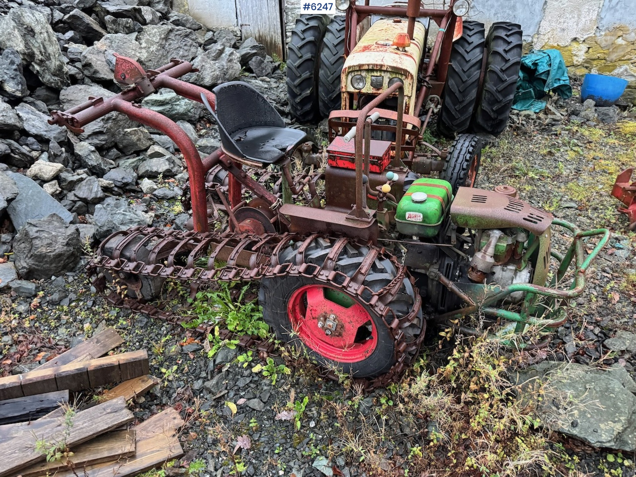 Agria Drabant. - Tractor: foto 1 Agria Drabant. - Tractor: foto 1