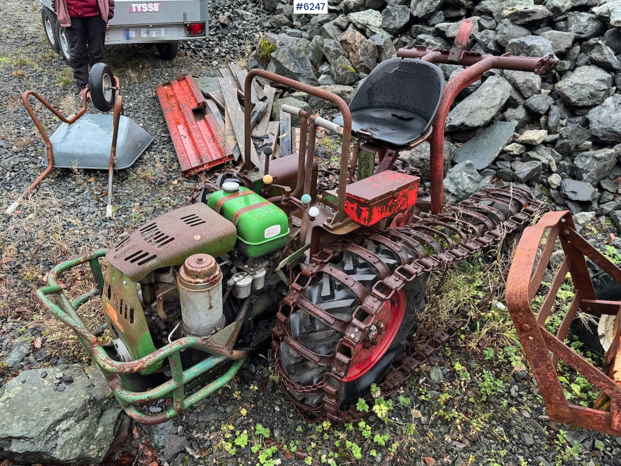 Agria Drabant. - Tractor: foto 3 Agria Drabant. - Tractor: foto 3