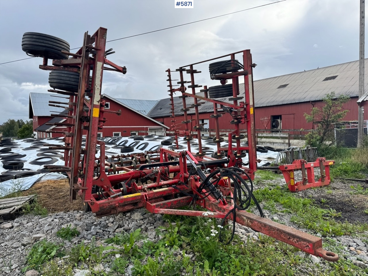 Approx. 1989 Vaderstad harrow, 6.6 m. - Equipo para trabajo del suelo: foto 4 Approx. 1989 Vaderstad harrow, 6.6 m. - Equipo para trabajo del suelo: foto 4
