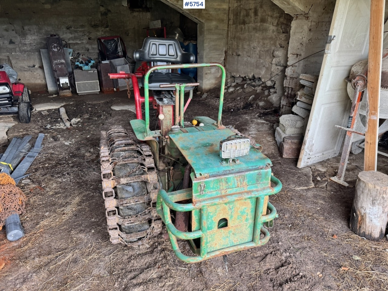 Ca. 1960 Agria Drabant with Winch - Tractor: foto 2 Ca. 1960 Agria Drabant with Winch - Tractor: foto 2