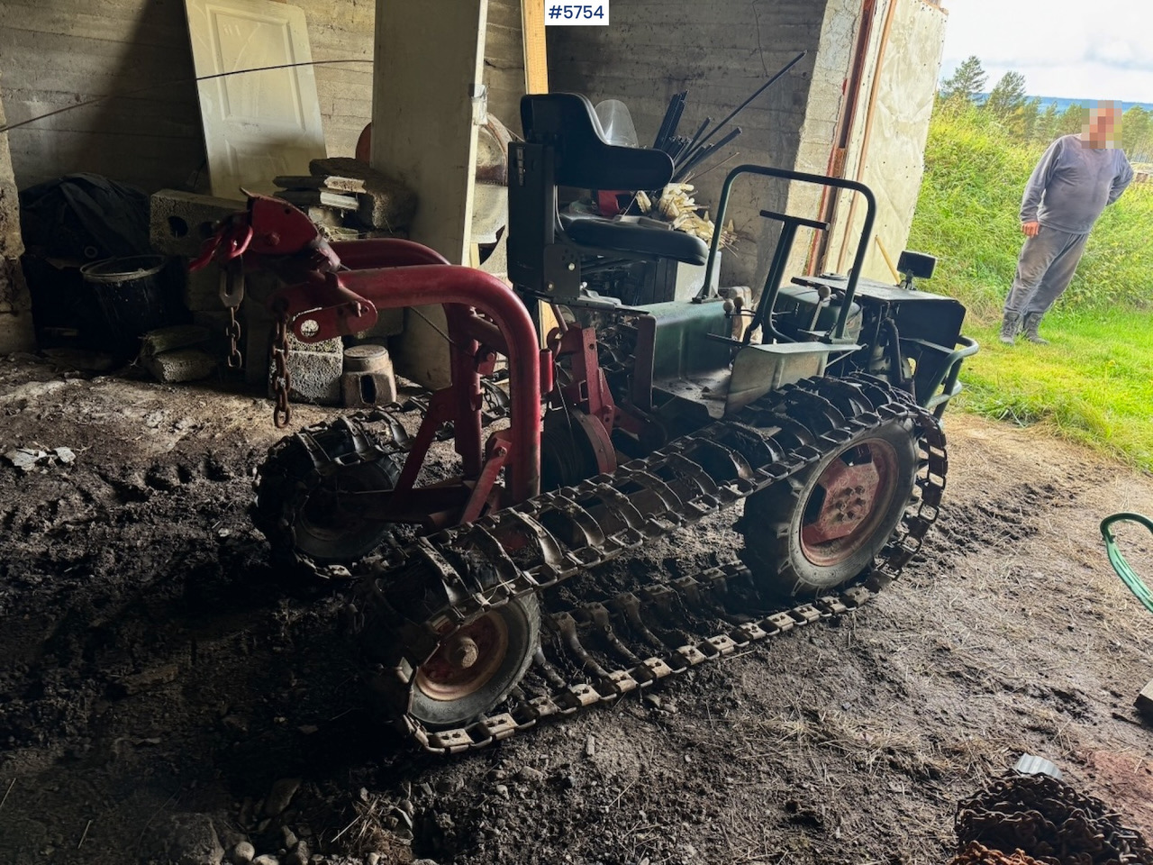 Ca. 1960 Agria Drabant with Winch - Tractor: foto 4 Ca. 1960 Agria Drabant with Winch - Tractor: foto 4