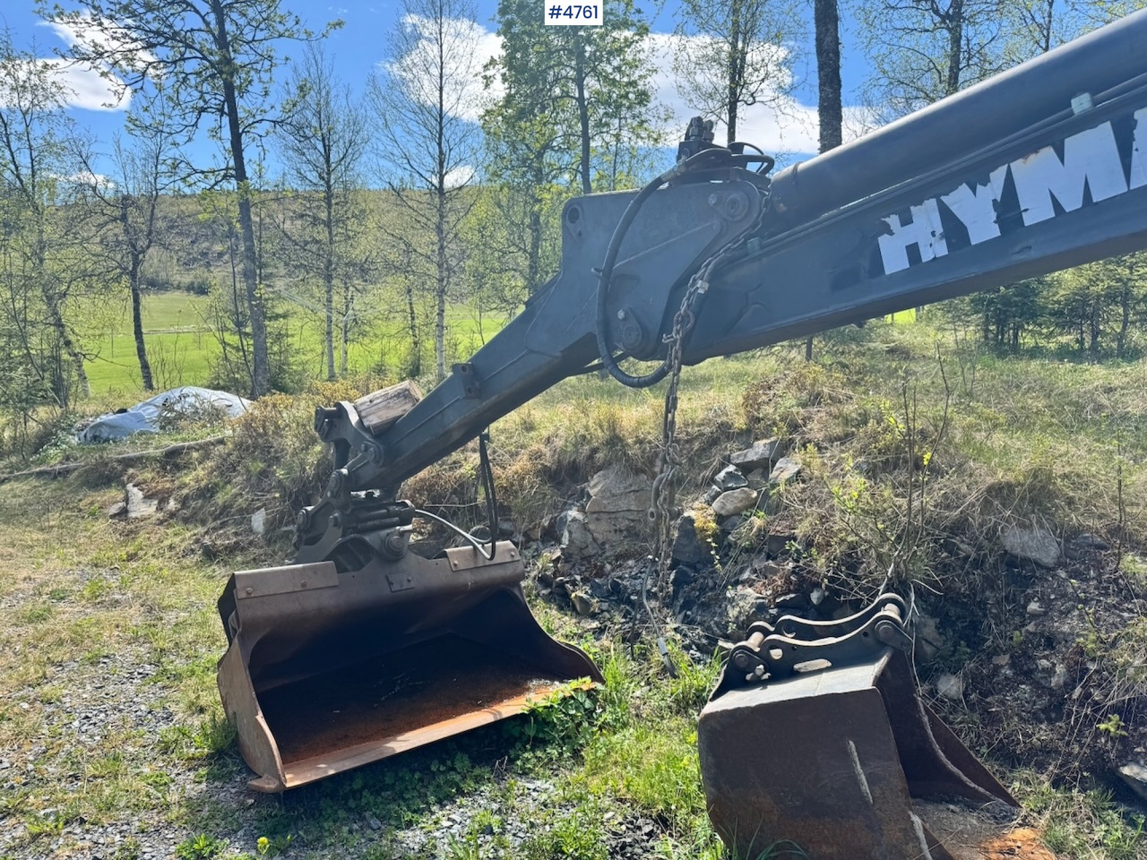 Excavadora Circa 1990 Hymas 82R Crawler excavator w/ 2 buckets.: foto 13 Excavadora Circa 1990 Hymas 82R Crawler excavator w/ 2 buckets.: foto 13