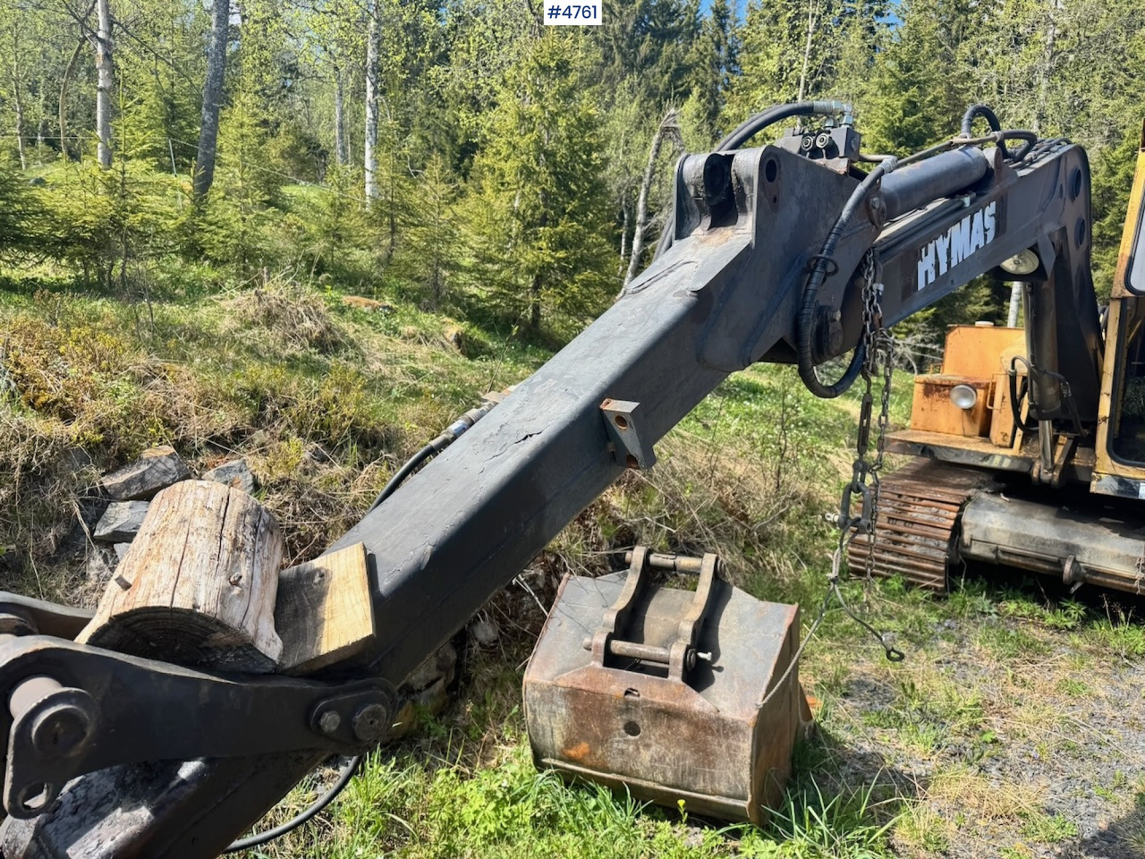 Excavadora Circa 1990 Hymas 82R Crawler excavator w/ 2 buckets.: foto 8 Excavadora Circa 1990 Hymas 82R Crawler excavator w/ 2 buckets.: foto 8