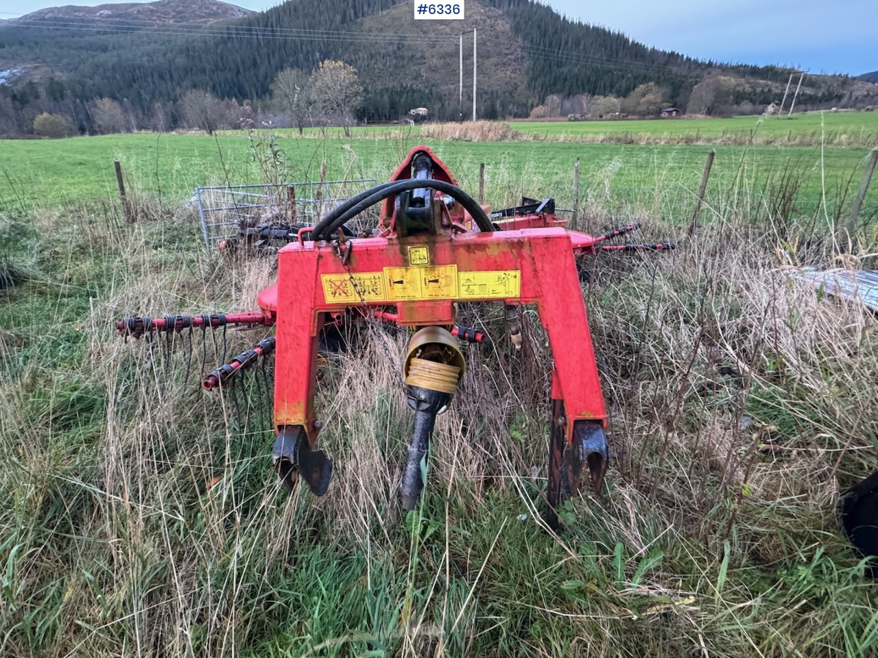 Fransgård TI-6000 combi rake - Maquinaria de henificación: foto 3 Fransgård TI-6000 combi rake - Maquinaria de henificación: foto 3