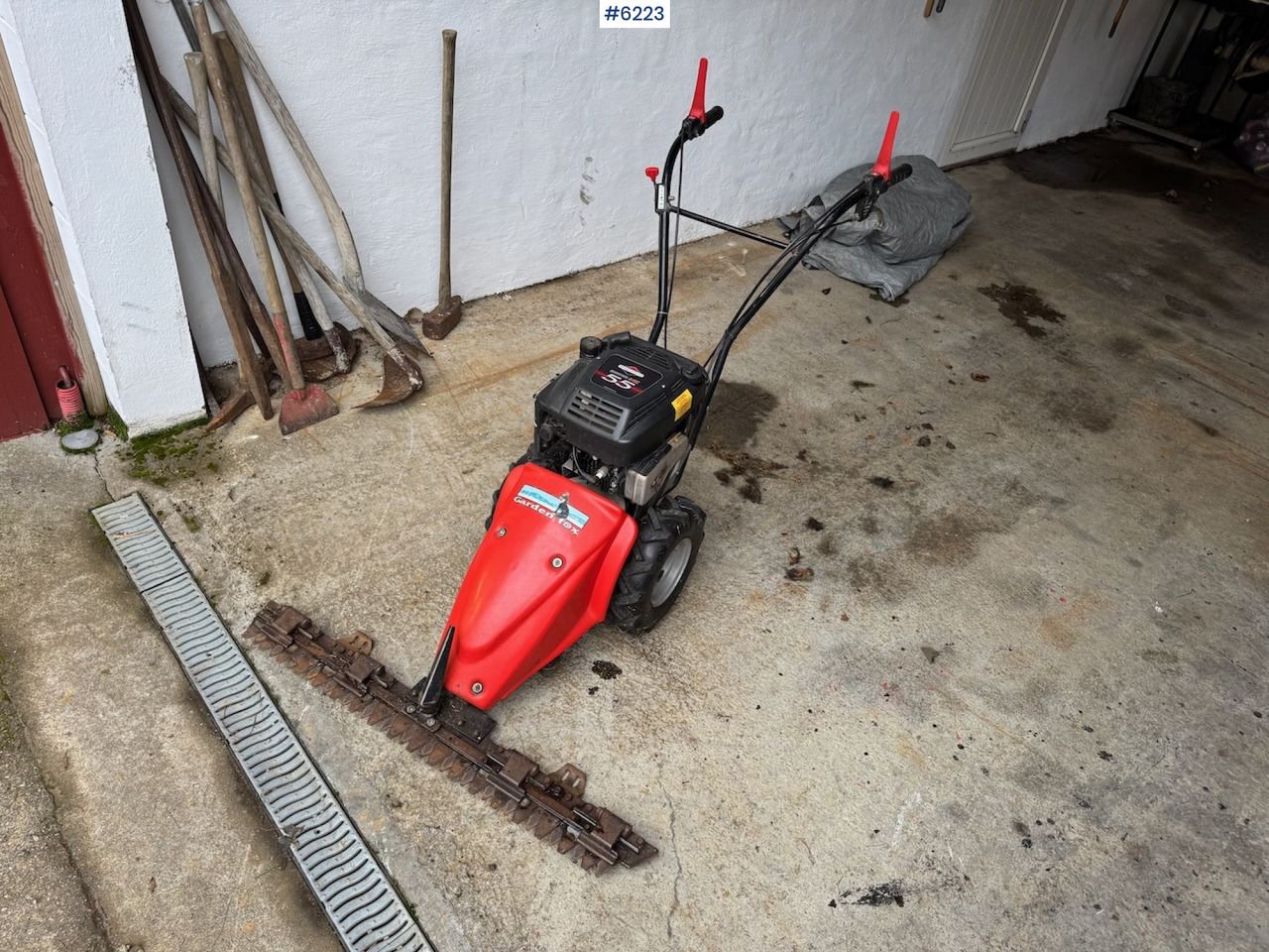 Garden Fox two-wheel mower - Maquinaria de henificación: foto 1 Garden Fox two-wheel mower - Maquinaria de henificación: foto 1