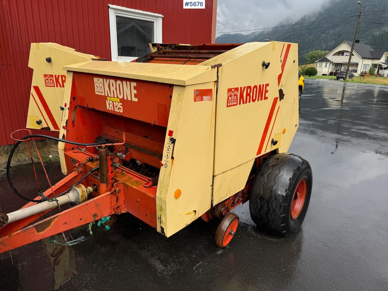 Krone KR 125 Round Baler - Maquinaria de henificación: foto 5 Krone KR 125 Round Baler - Maquinaria de henificación: foto 5