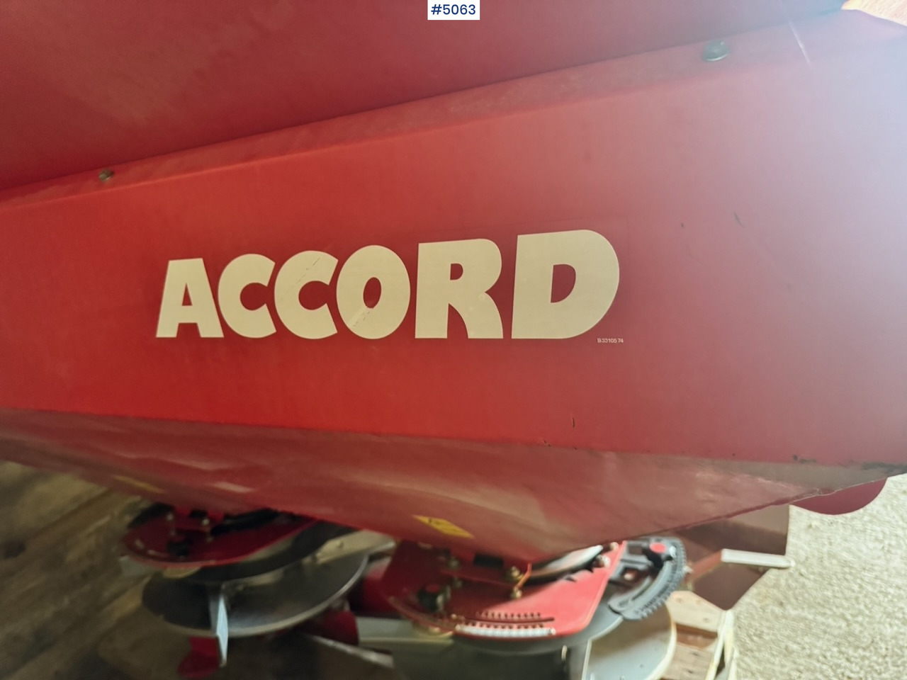 Esparcidor de fertilizantes Kverneland Accord Fertilizer spreader: foto 8