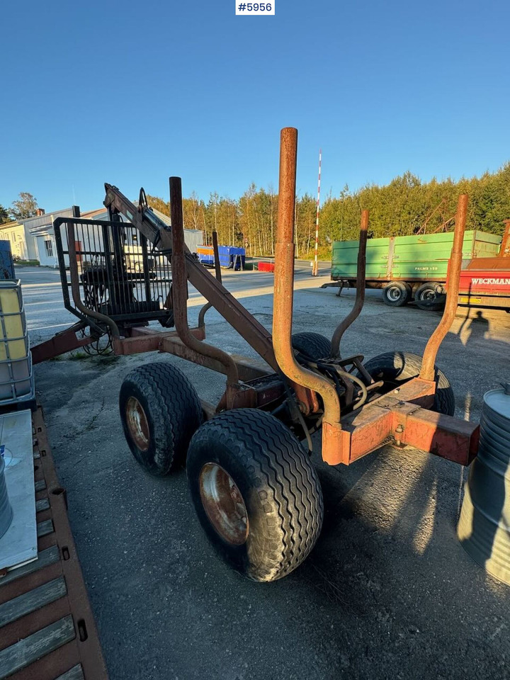 Logging trailer with Kesla crane - Remolque maderero: foto 3 Logging trailer with Kesla crane - Remolque maderero: foto 3