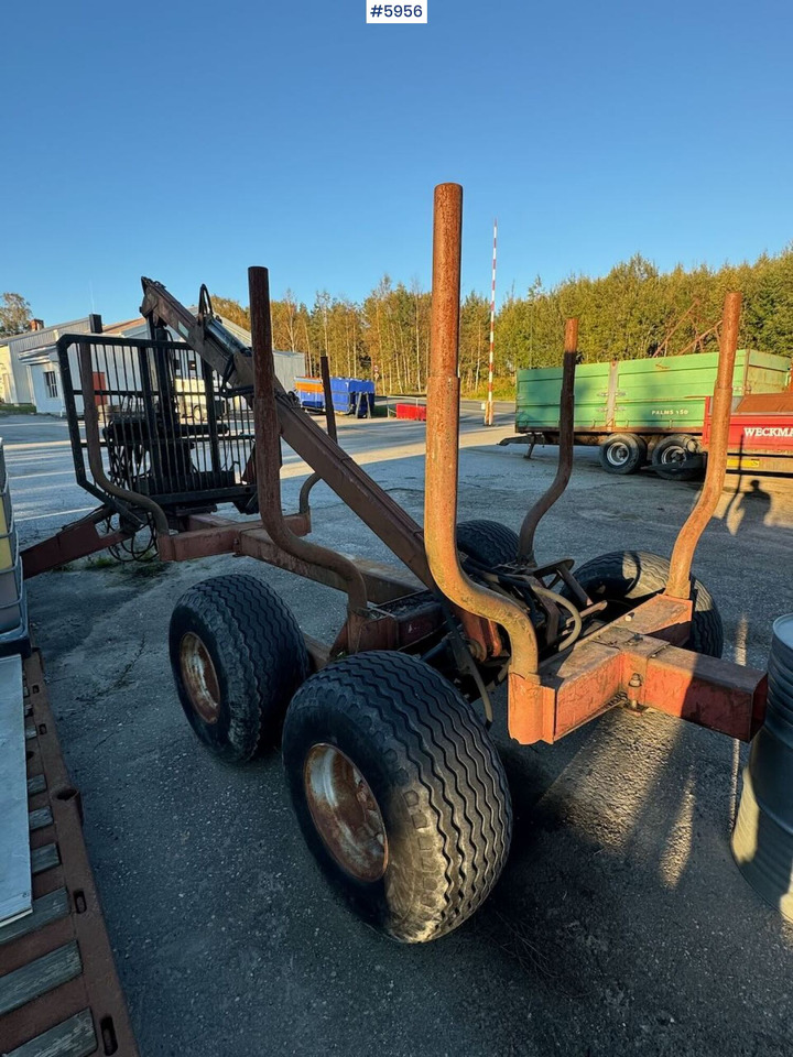 Logging trailer with Kesla crane - Remolque maderero: foto 2 Logging trailer with Kesla crane - Remolque maderero: foto 2