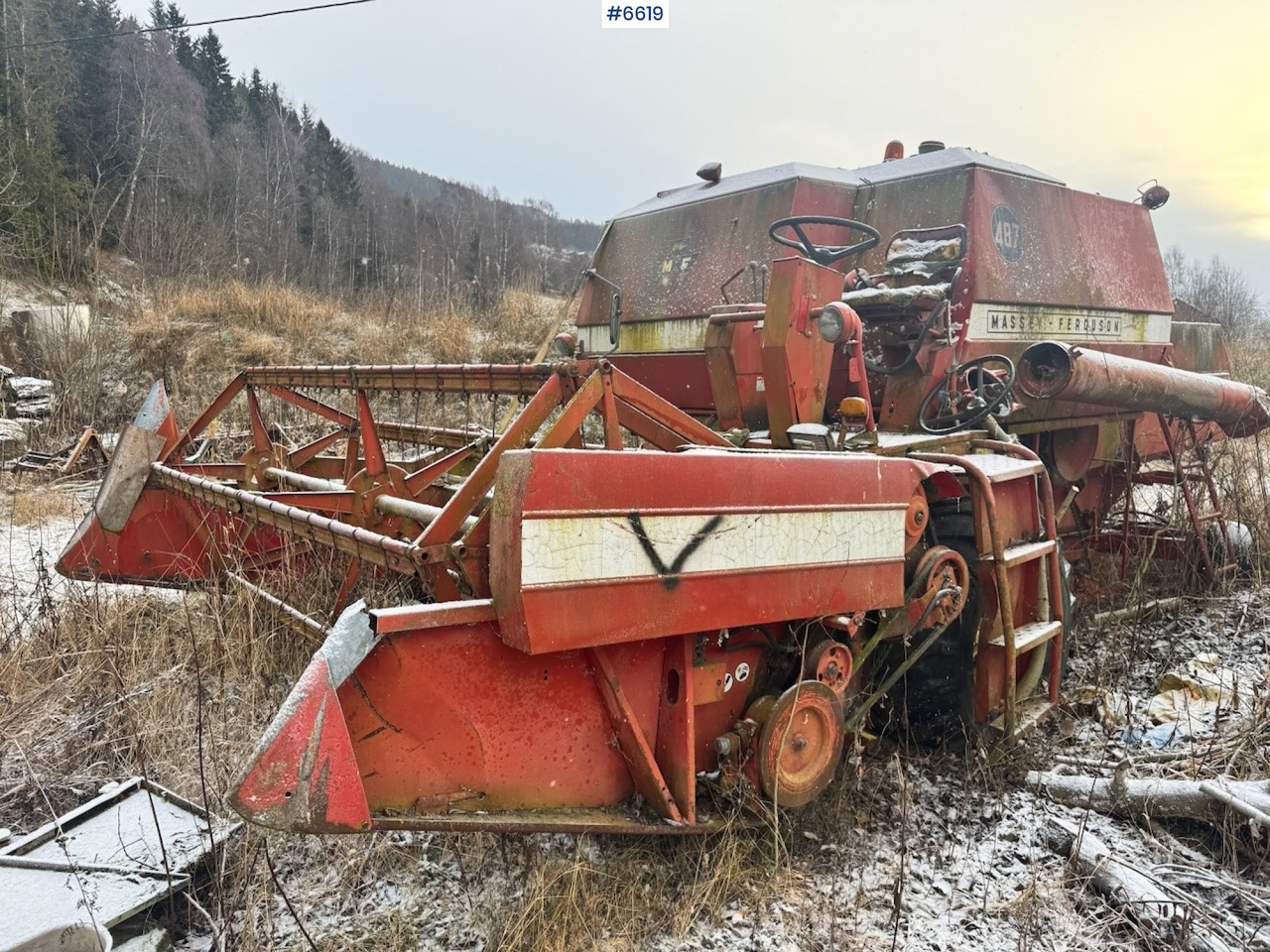 Massey Ferguson 487 Combine Harvester. - Cosechadora de granos: foto 5 Massey Ferguson 487 Combine Harvester. - Cosechadora de granos: foto 5