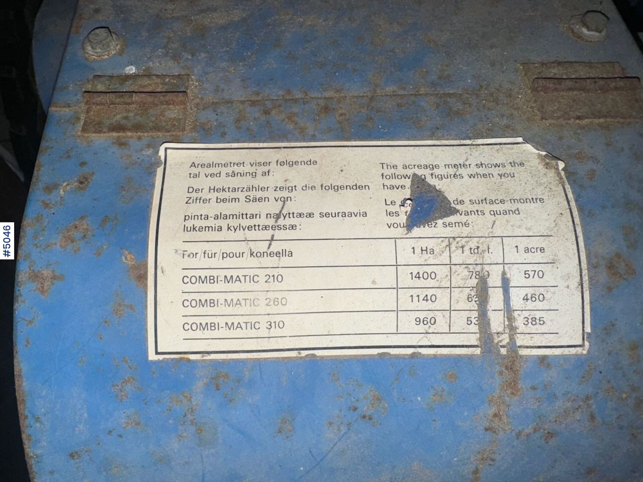 Nordsten Combi-matic 210 - Sembradora: foto 5 Nordsten Combi-matic 210 - Sembradora: foto 5