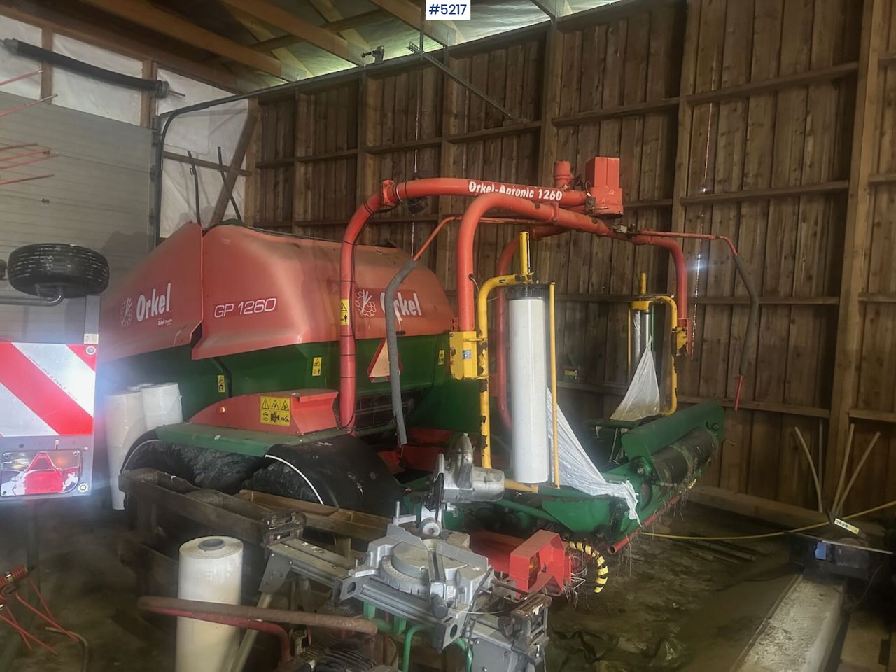 Orkel 1260 round baler - Maquinaria de henificación: foto 2 Orkel 1260 round baler - Maquinaria de henificación: foto 2