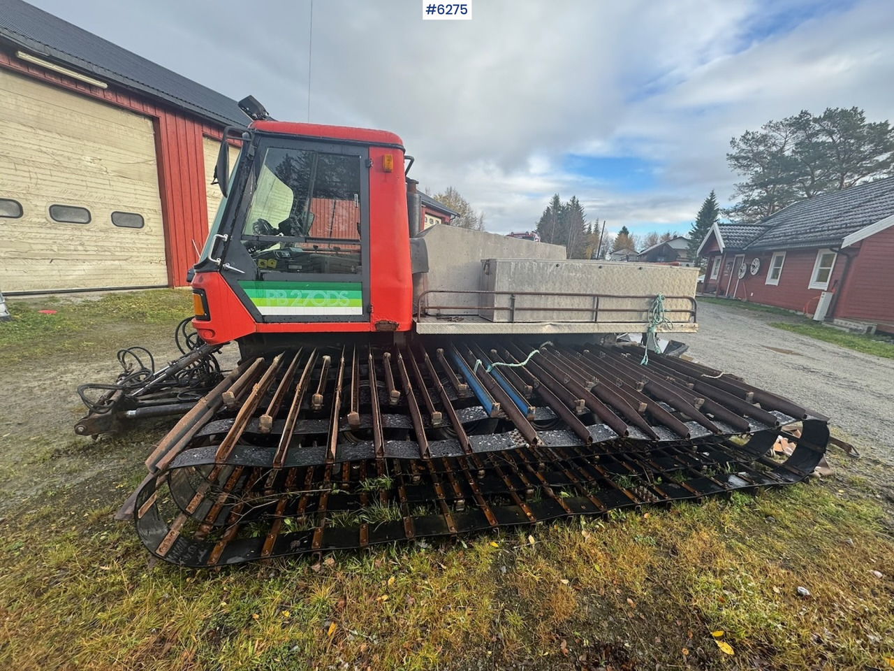 1985 Kässbohrer PB 270DS treadle machine w/ cutters and smoothing board - Vehículo municipal: foto 5 1985 Kässbohrer PB 270DS treadle machine w/ cutters and smoothing board - Vehículo municipal: foto 5