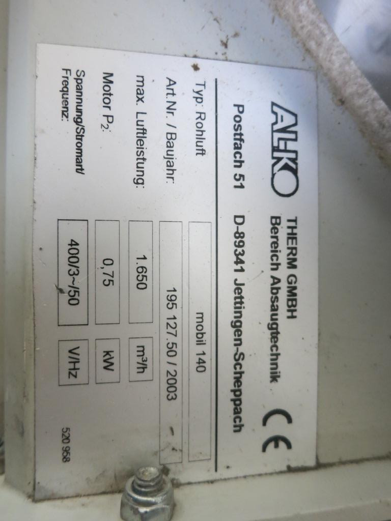 ALKO Mobil 140 - Equipo de climatización industrial: foto 5 ALKO Mobil 140 - Equipo de climatización industrial: foto 5